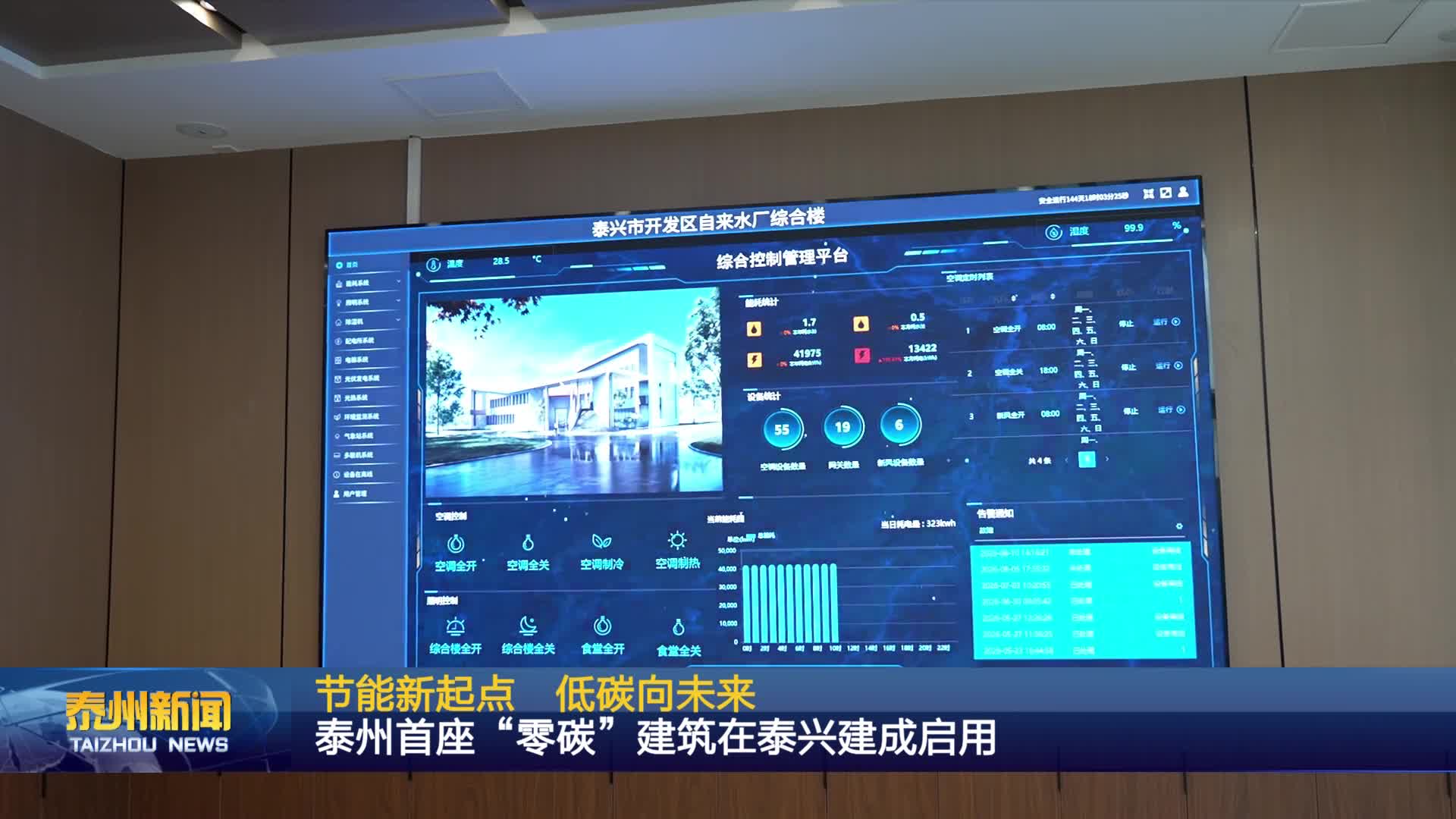 节能新起点 低碳向未来  泰州首座“零碳”建筑在泰兴建成启用
